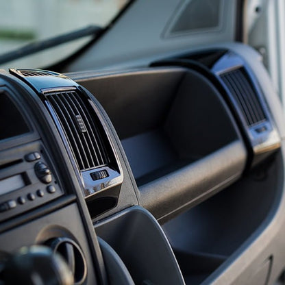 Für Citroen Relay Dashboard Air Vent (schwarz) lackiert und einbaufertig