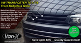 VW T5.1 Front Badgeless Grille (Matte)