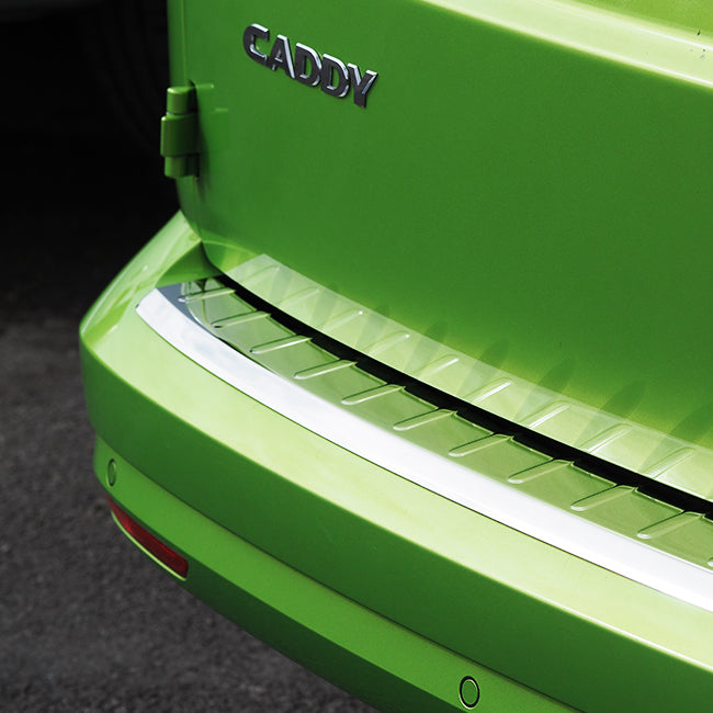 Heckstoßstangenschutz für VW Caddy aus Edelstahl