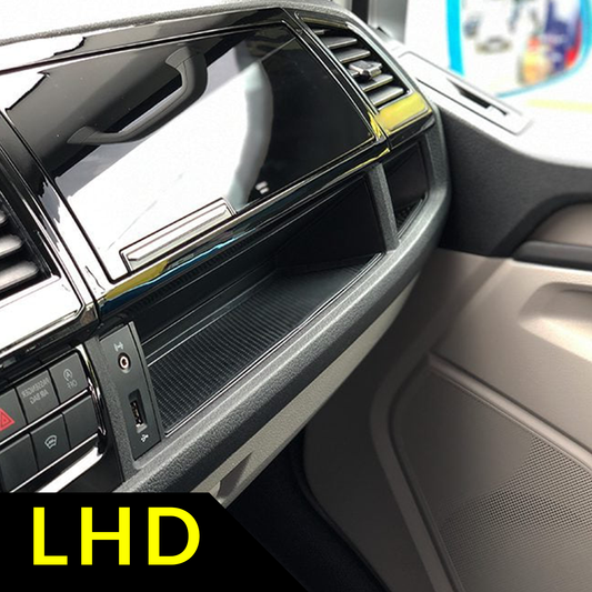 Für VW T6 Transporter Interieur Untere Gummi-Dashmatten LHD