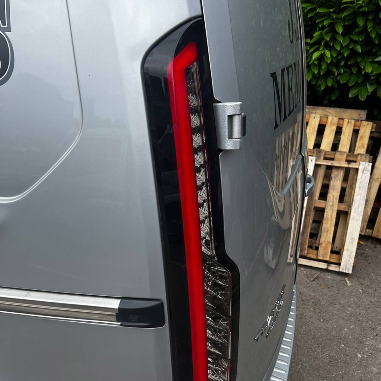 Neu LED Heckleuchten SET / Rückleuchten SET für Ford Transit Custom, Smoke Rücklichter, 2012 - 2022, Van_X