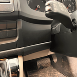 Für VW Transporter T6 Lower Dash Styling Zierleisten Comfort Dash mattschwarz lackiert und einbaufertig (6er Set)